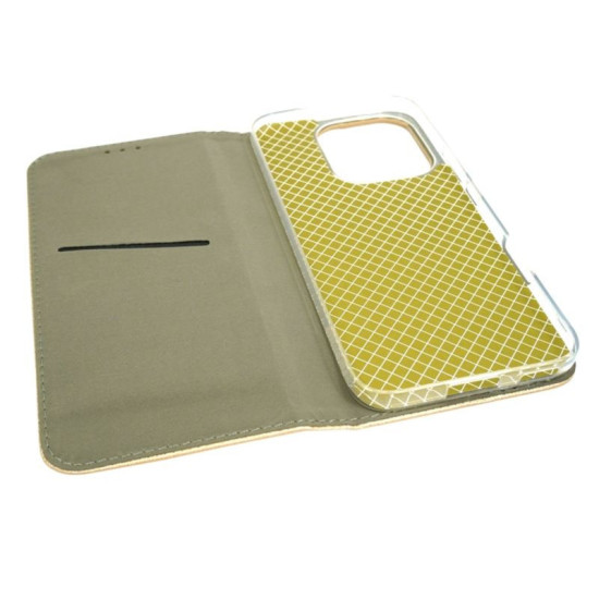 Puzdro Smart Magnet pre Honor 400 Lite zlaté.