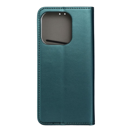 Puzdro Smart Magnetic pre Honor 400 Lite tmavozelené.