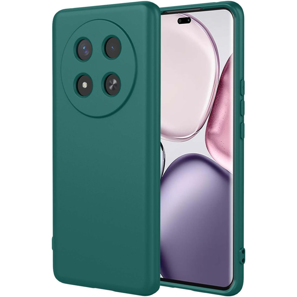 Kryt Matt TPU Honor Magic 7 Lite 5G tmavozelený.