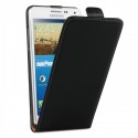 Puzdro Flip Vertical pre Samsung Galaxy Grand Neo čierne.