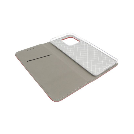 Puzdro Smart Magnet pre Motorola Edge 60 Fusion červené.