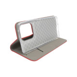 Puzdro Smart Magnet pre Motorola Edge 60 Fusion červené.