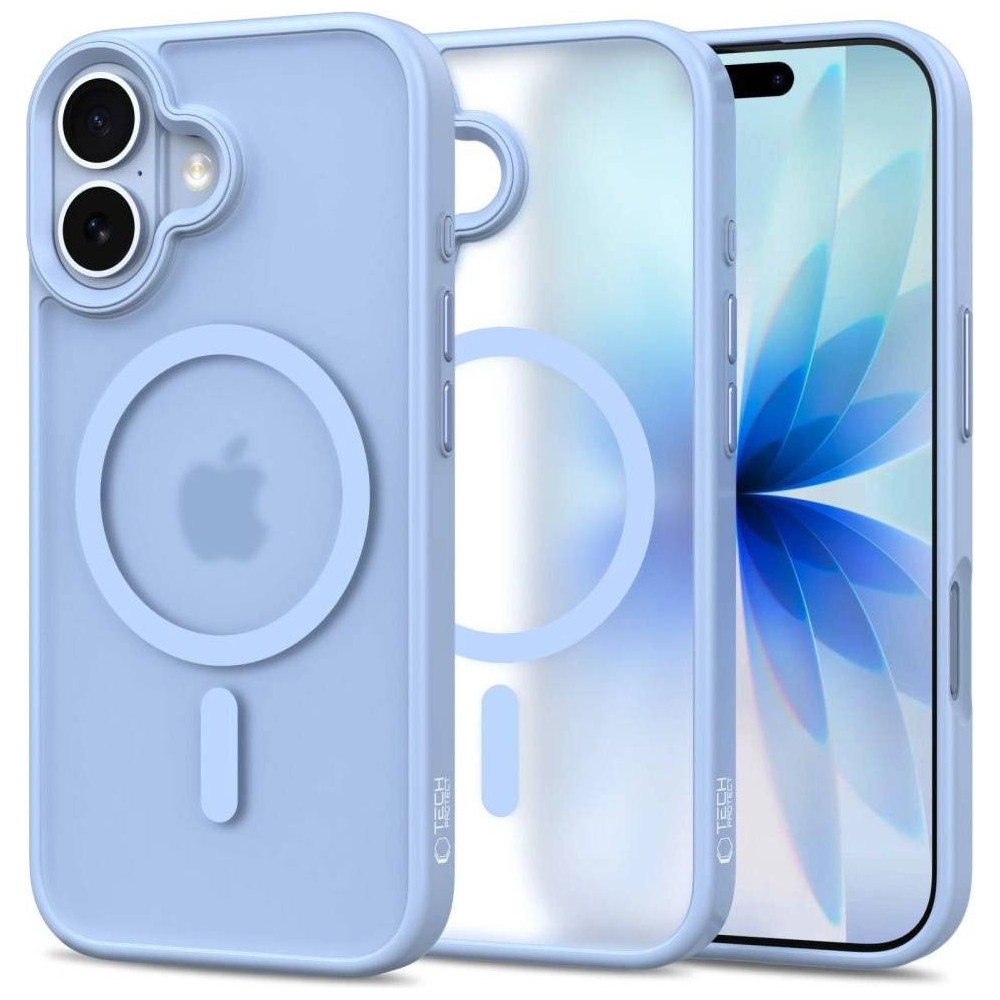 Kryt Frozen Mag pre iPhone 17 svetlomodrý.