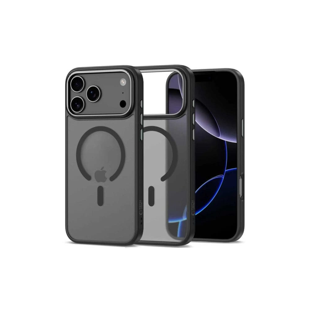 Kryt Frozen Mag pre iPhone 17 Pro čierny.