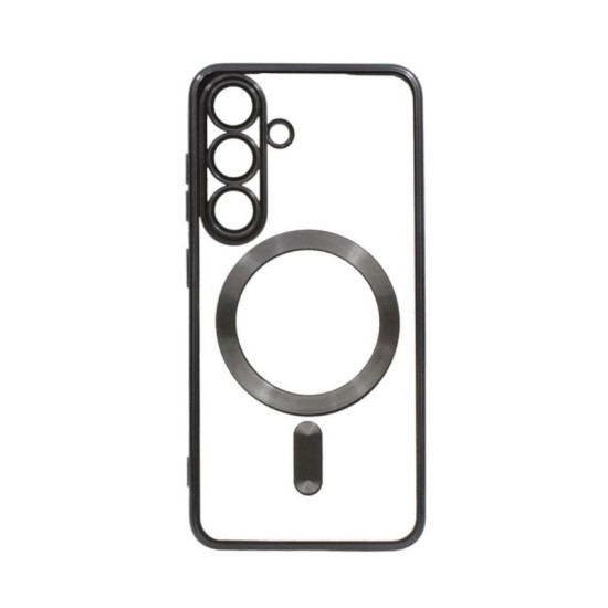 Kryt Color Chrome Mag pre Samsung Galaxy S25 čierny.