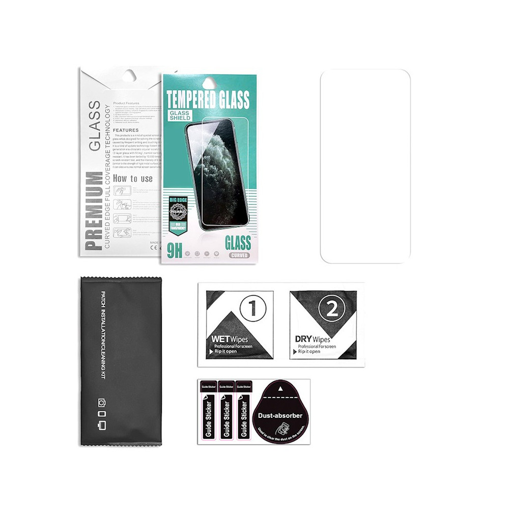 Tvrdené sklo 2,5D Premium pre iPhone 16 Pro/17/17 Pro.