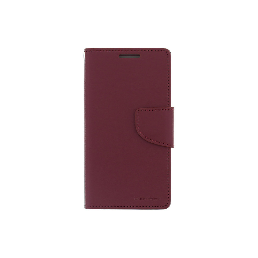 Puzdro Mercury Bravo pre iPhone 11 Pro Max (6.5") bordové.