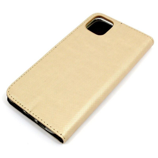 Puzdro Smart Magnet pre iPhone 11 Pro Max (6,5") zlaté.