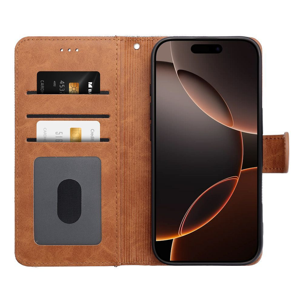 Puzdro Jeans pre Xiaomi Redmi 15c modré.