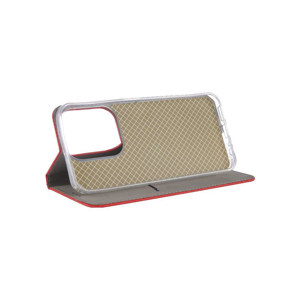 Puzdro Smart Magnet pre Xiaomi Redmi 15c červené.