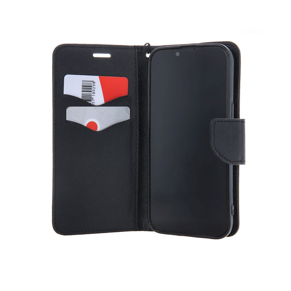 Puzdro Fancy pre Samsung Galaxy  A35 5G čierne.