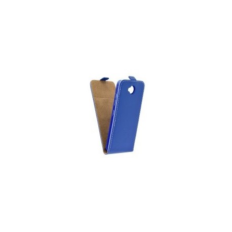 Puzdro DeLuxe Flip Vertical na Nokia Lumia 520/525 modré.