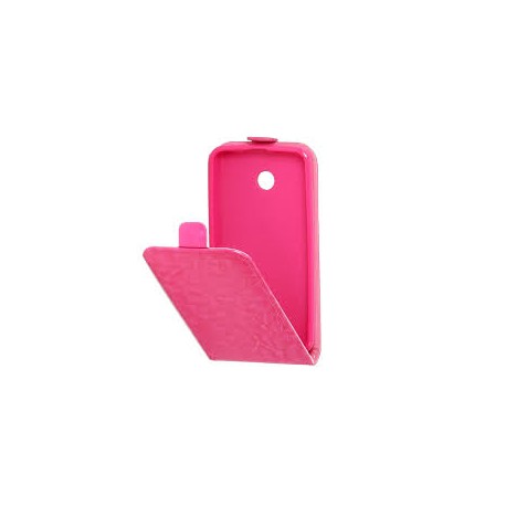 Puzdro Flip Vertical na Nokia Lumia 530 ružové.