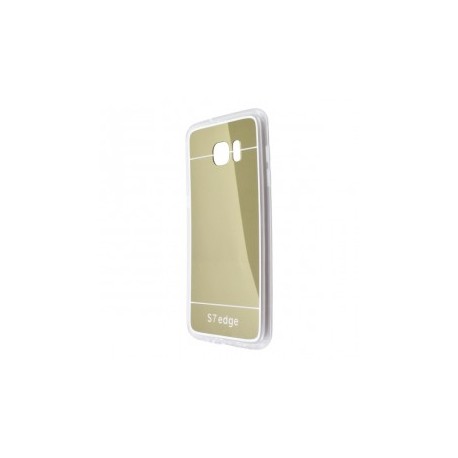 Kryt zrkadlový pre Samsung G928 Galaxy S6 Edge Plus strieborný