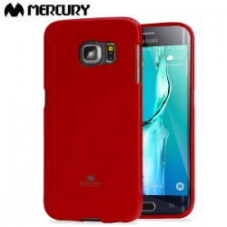Kryt Mercury Jelly pre Samsung G928 Galaxy S6 Edge Plus červený.
