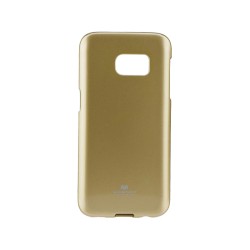 Kryt Mercury Jelly pre Samsung G925 Galaxy S6 Edge zlatý.