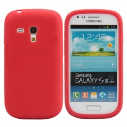 Kryt Candy pre Samsung i8190 Galaxy S3 mini červený.