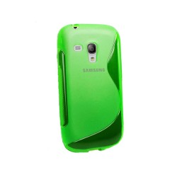 Kryt S-Line pre Samsung Galaxy S Advance I9070 zelený.