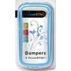 Kryt Bumpers pre Samsung Galaxy S7560/S7580/S7562/S7582 modrý rám.