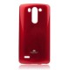 Kryt Mercury Jelly pre LG G3s D722 (LG G3 mini,LG G3 Beat) červený.