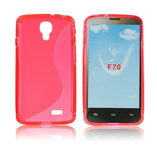 Kryt S-Line pre LG F70 červený.