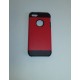 Kryt plastový pre iPhone 5/5s červeno-čierny.