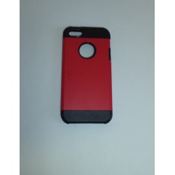Kryt plastový pre iPhone 5/5s červeno-čierny.