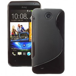 Kryt S-Line pre HTC Desire 300 čierny.