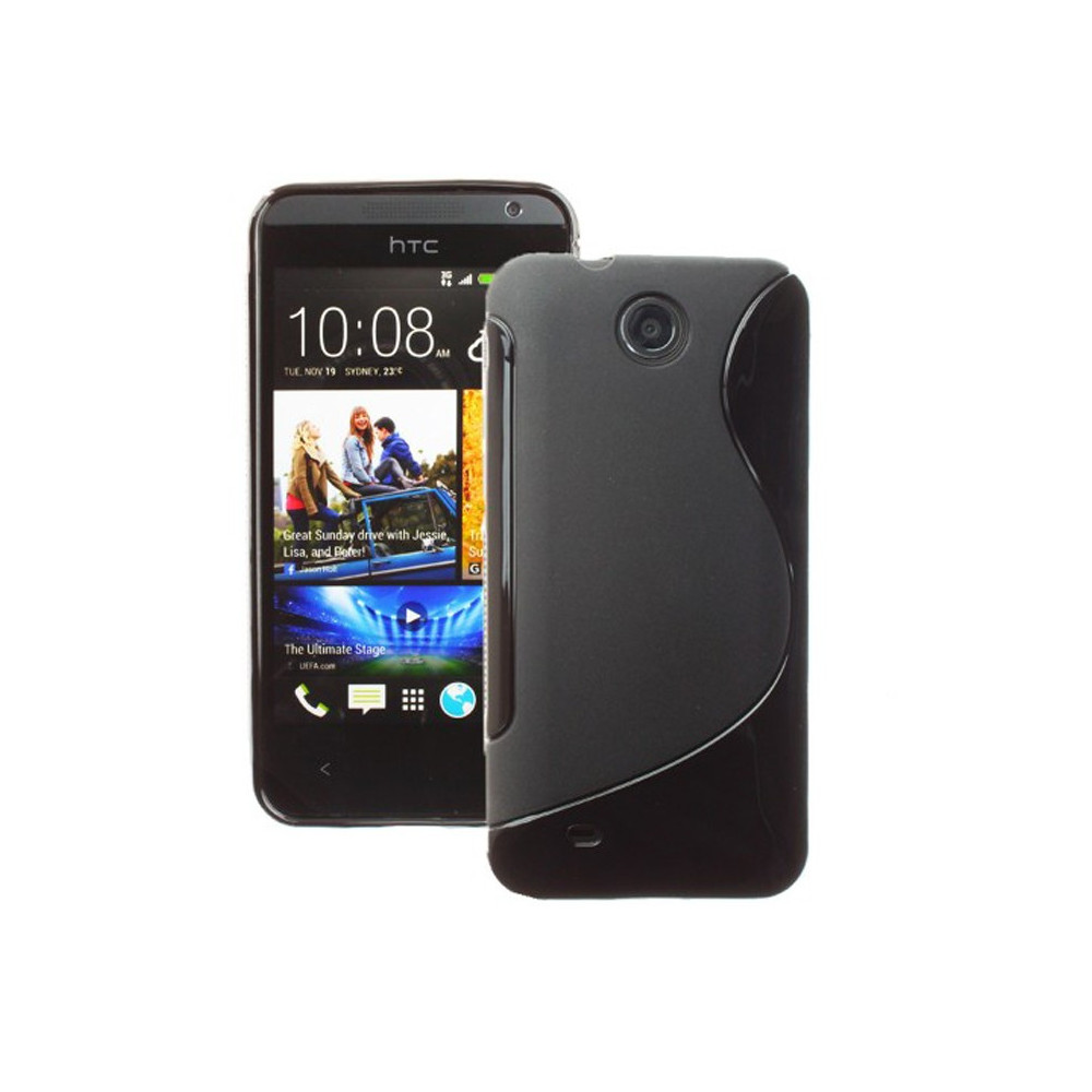 Kryt S-Line pre HTC Desire 300 čierny.