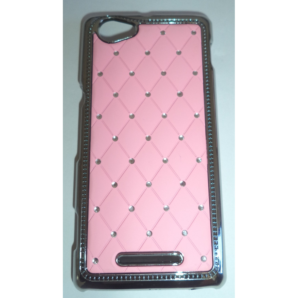 Kryt pre Sony Xperia M ružový.