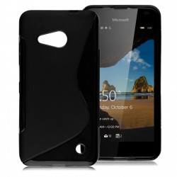 Kryt S-Line pre Microsoft Lumia 550 čierne.
