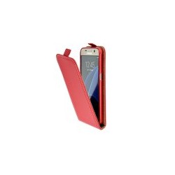 Flipové puzdro Vertical Pocket/Flexi Slim pre Huawei P10 Lite červené.
