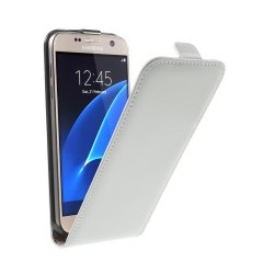 Puzdro Flip Vertical pre Samsung G930 Galaxy S7 biele.