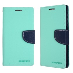 Puzdro Mercury Goospery pre Samsung N930F Galaxy Note 7 mätovo-modré.