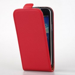 Puzdro Flip Vertical pre Samsung Galaxy Trend 2 G318 červené.