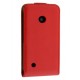Puzdro Flip Vertical na Nokia Lumia 530 červené.