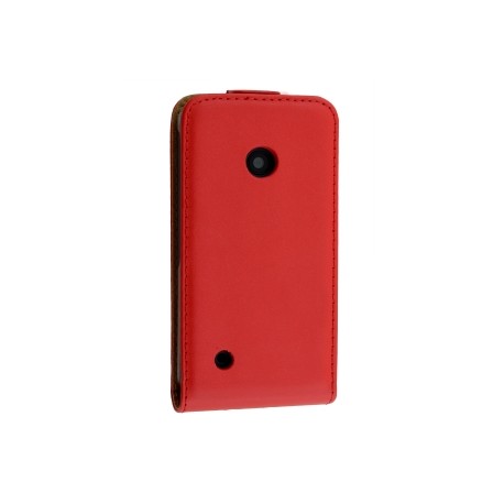 Puzdro Flip Vertical na Nokia Lumia 530 červené.