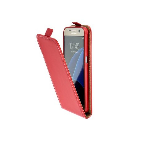 Puzdro Flip Vertical pre Sony Xperia Z4 červené.