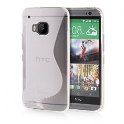 Kryt S-Line pre HTC One M9 priehľadný.