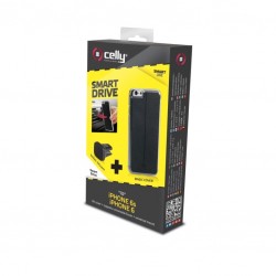 Magnetický držiak Celly Smart Drive pre Apple iPhone 6/6S čierny.