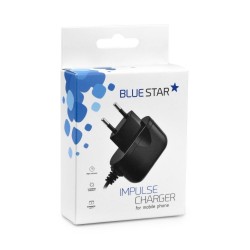 Nabíjačka BlueStar pre iPhone 5 + kábel 1A biela.
