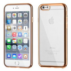 Kryt Clear pre iPhone 6 Plus (5,5") zlatý.