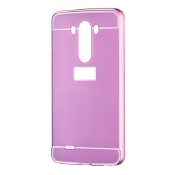 Kryt hliníkový pre LG G3 ružový.
