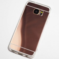 Kryt Mirror pre Samsung G928 Galaxy S6 Edge Plus ružový.