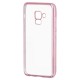 Kryt Clear pre Samsung Galaxy A8 (2018)/ A5 (2018) ružový.