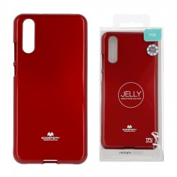 Kryt Mercury Jelly pre Huawei P20 červený.