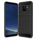 Kryt Carbon pre Samsung A530 Galaxy A5 (2018)/ A8 (2018) čierny.