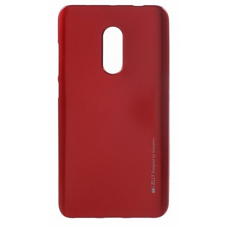 Kryt i-Jelly Mercury pre Xiaomi Redmi Note 5/Redmi 5 Plus červený.