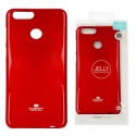 Kryt Mercury Jelly pre Huawei Honor 7X červený.
